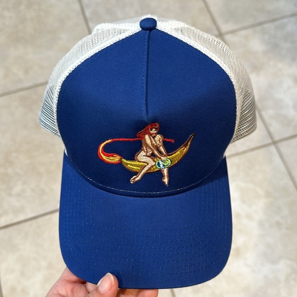 New! Jay Kos New Era Banana Lady Trucker Hat - Picture 3 of 7